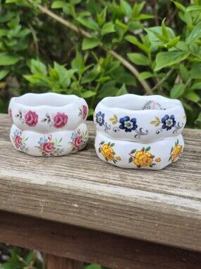 Vintage Sandford Made In England Napkin Rings